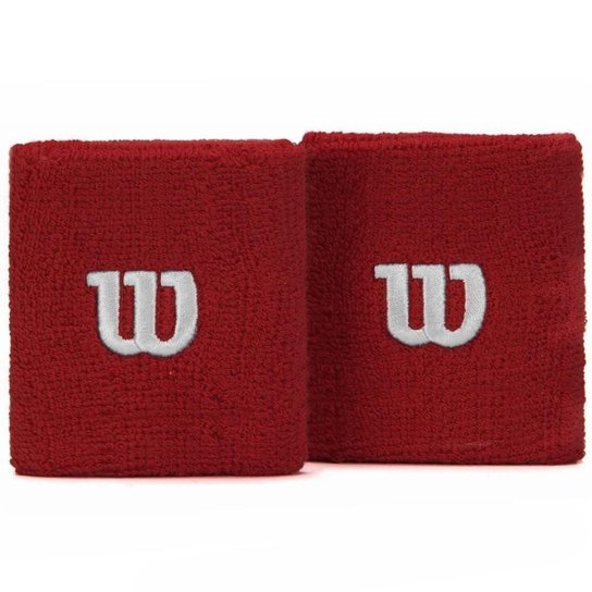 Munhequeira Wilson Algodão Média Par - Vermelho é ruim? Munhequeira Wilson Algodão Média Par - Vermelho é boa?