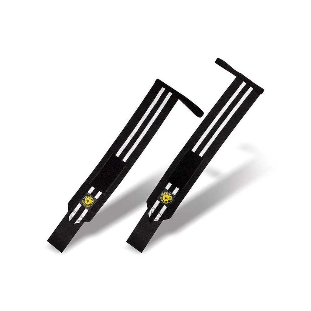 Munhequeira Wrist Wrap Elástica Faixa Cinza 45cm Cross