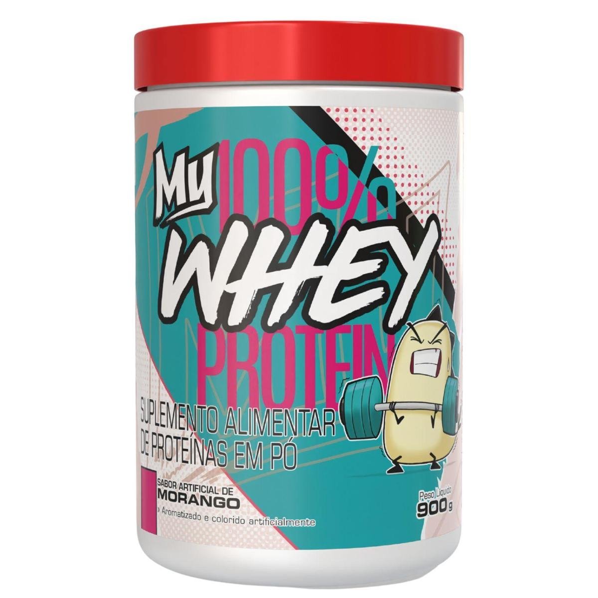 My 100 Whey Protein 900g Unitario