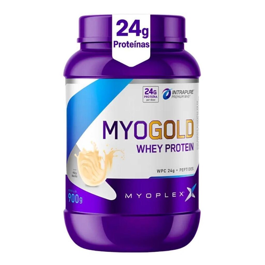Myo Gold Whey Protein Premium Pote 900g Myoplex