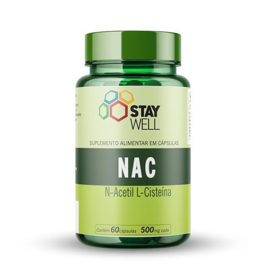 NAC 500mg 60 Cápsulas Stay Well