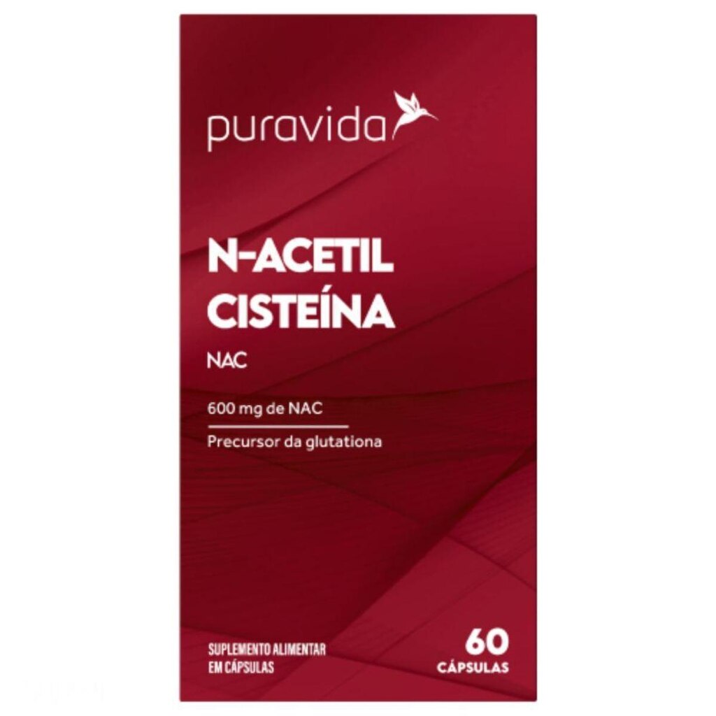 NAC Cisteina 600mg 60 Cáspsulas - PuraVida
