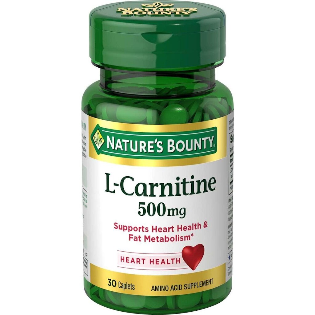 Nature'S Bounty L-Carnitina 500 Mg, 30 Comprimidos