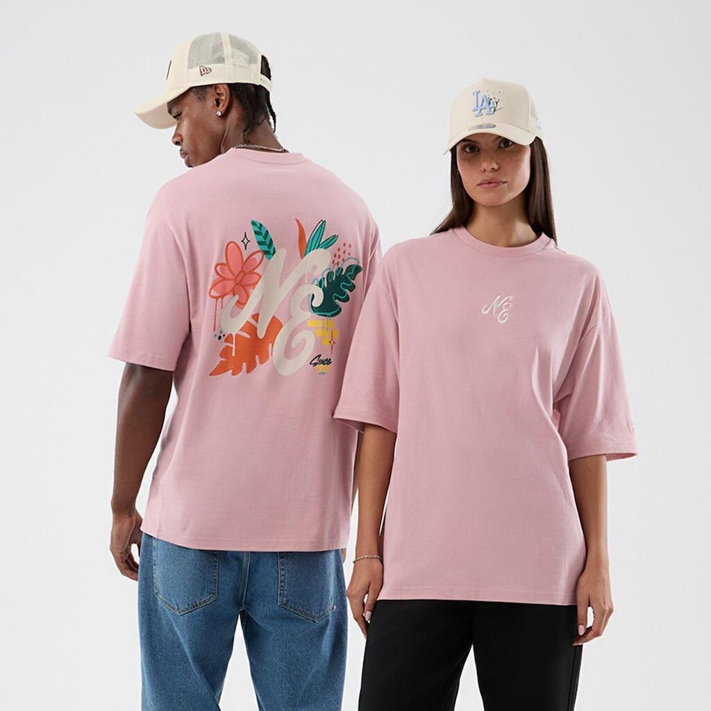 NE NEW ERA FLORAL OS TEE NEWERA PKR