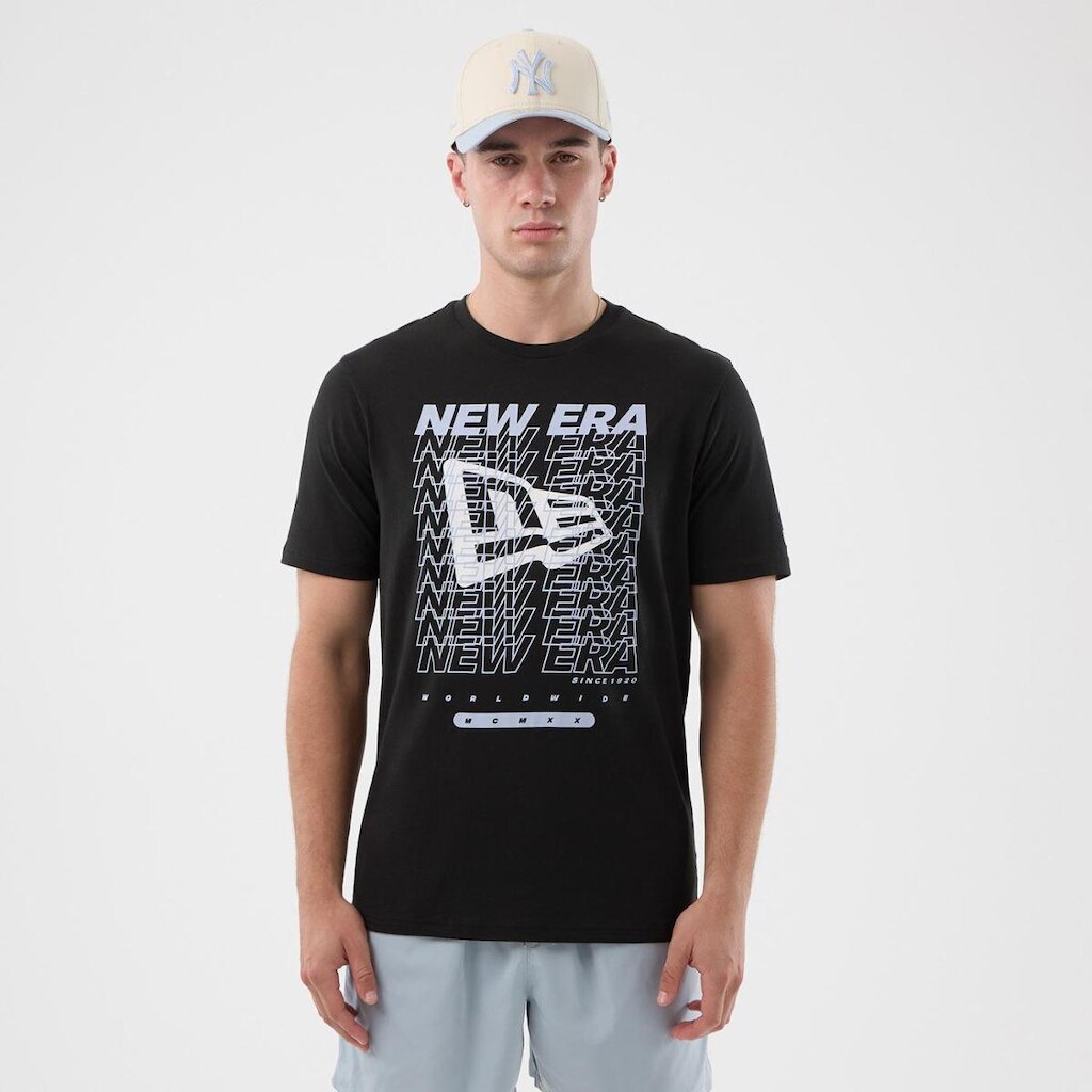 NE NEW ERA REG GRPHC TEE NEWERA BLK