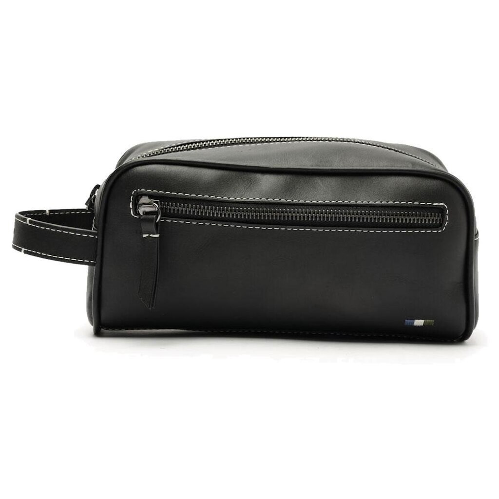 Necessaire Bolsa Masculina Reserva Parma Couro Preta