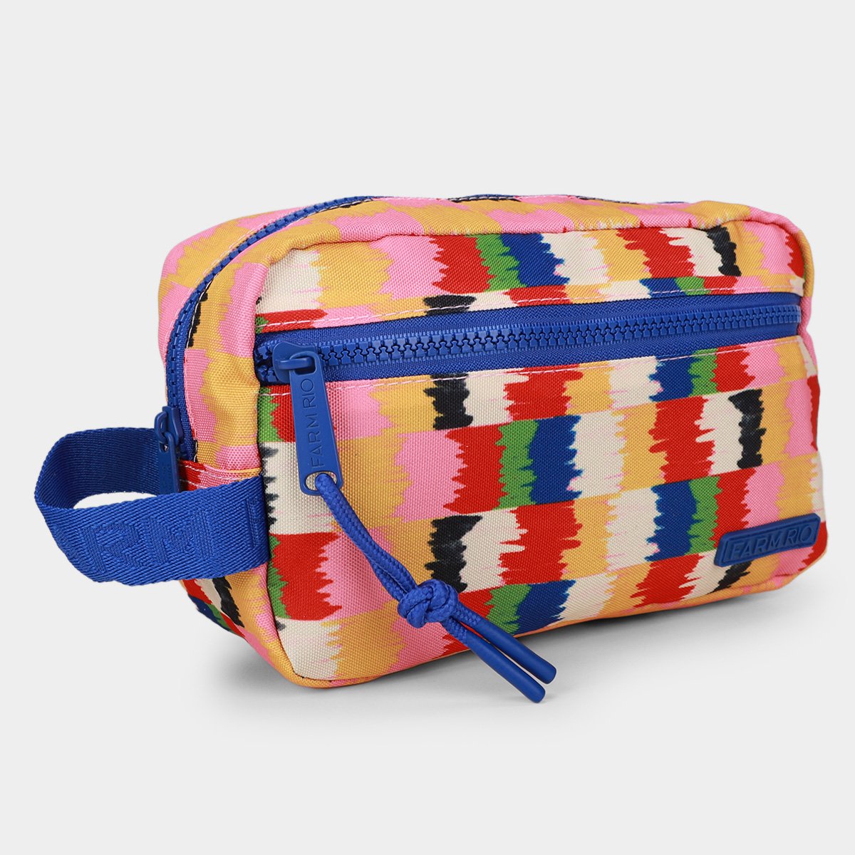 Necessaire Farm Amo Quadriculado Bosque - 2