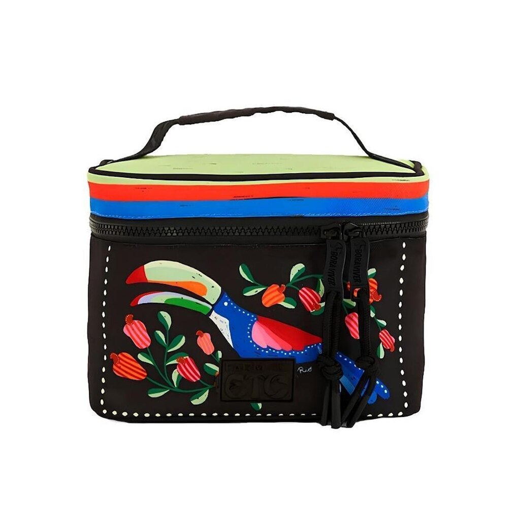 NECESSAIRE FARM FEMININA ME LEVA JARDIM TROPICAL 78337531