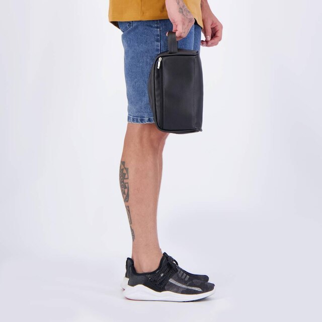 Necessaire Vitória Nylon Preta