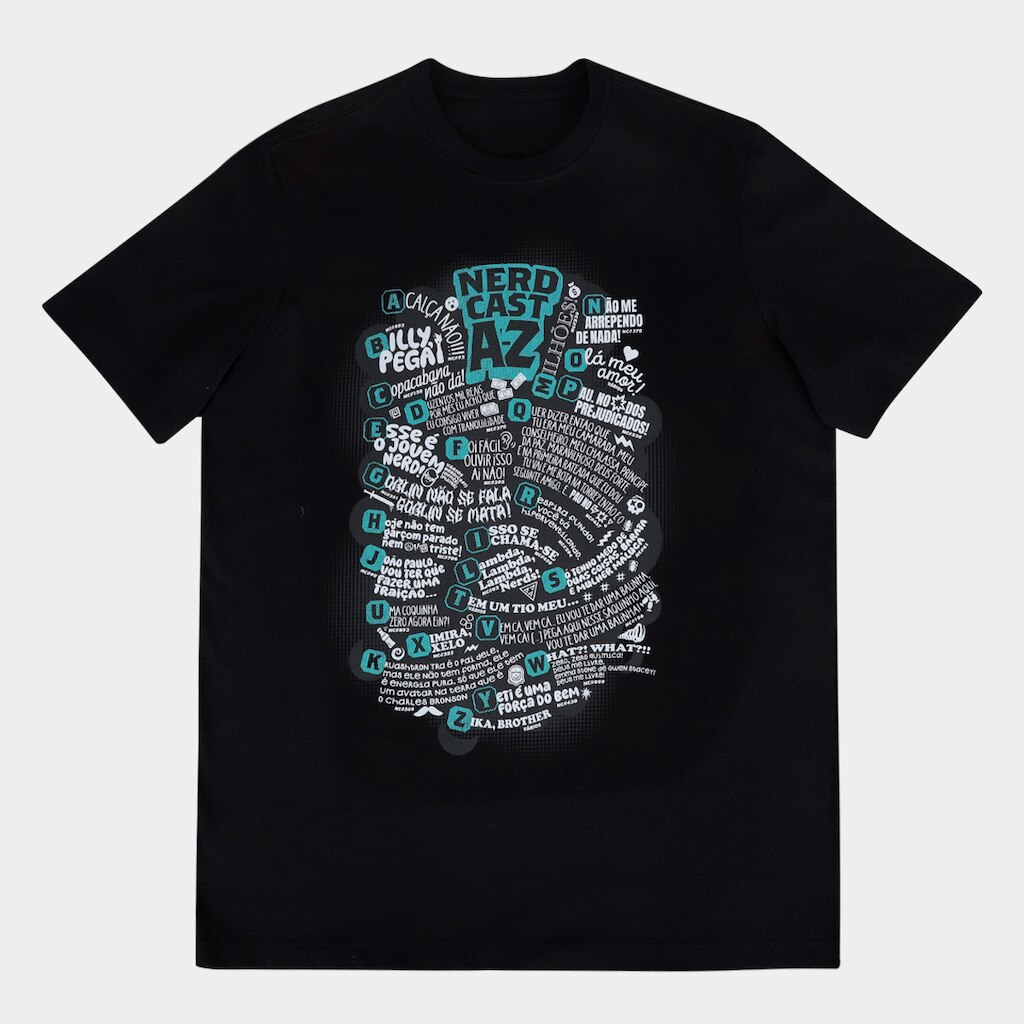 NerdCast de A a Z - Jovem Nerd - Camiseta NerdStore
