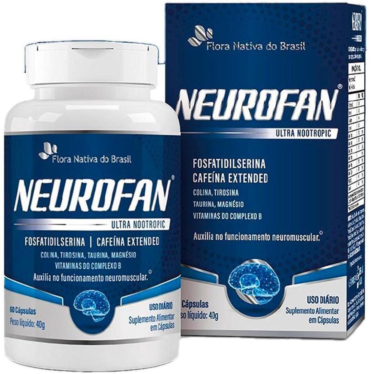 Neurofan ULTRA (Fosfatidilserina) 60 cápsulas Flora Nativa