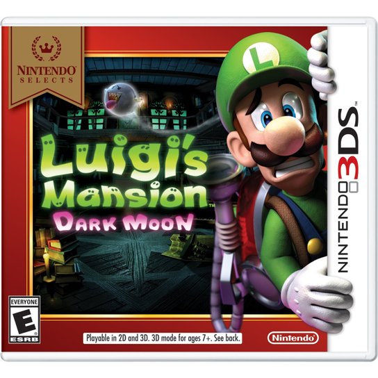 Nintendo Selects: Luigi's Mansion: Dark Moon - 3Ds - Incolor