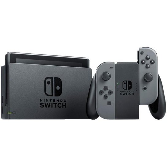 Nintendo Switch 32GB 1 Controle Joy-Con - Cinza Menor preço em Nintendo Switch 32GB 1 Controle Joy-Con - Cinza