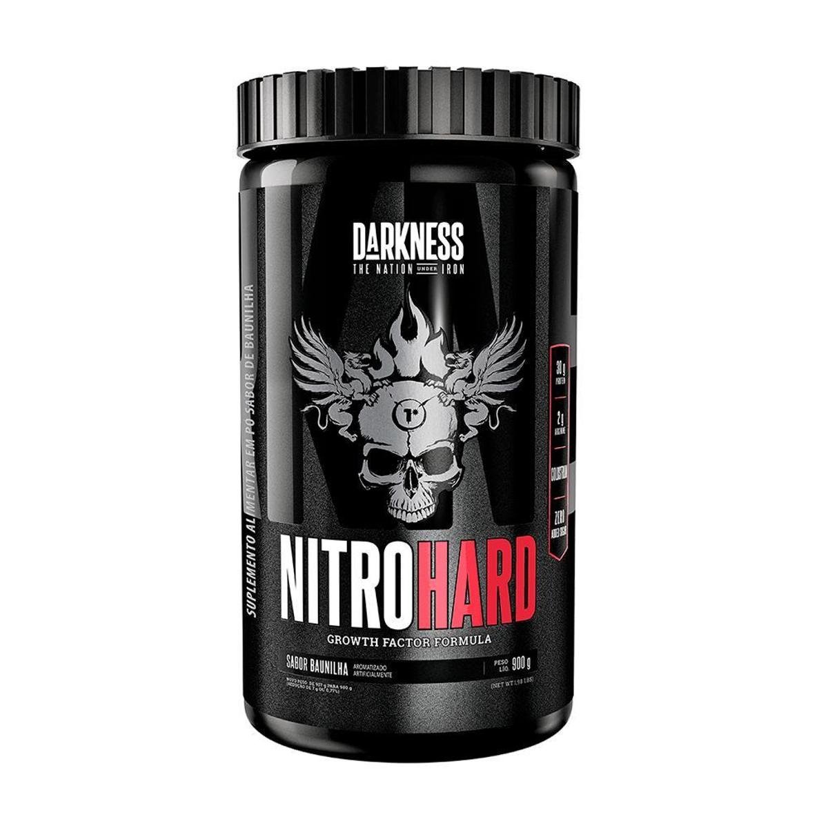 Nitro Hard 900g - Darkness Menor preço em Nitro Hard 900g - Darkness