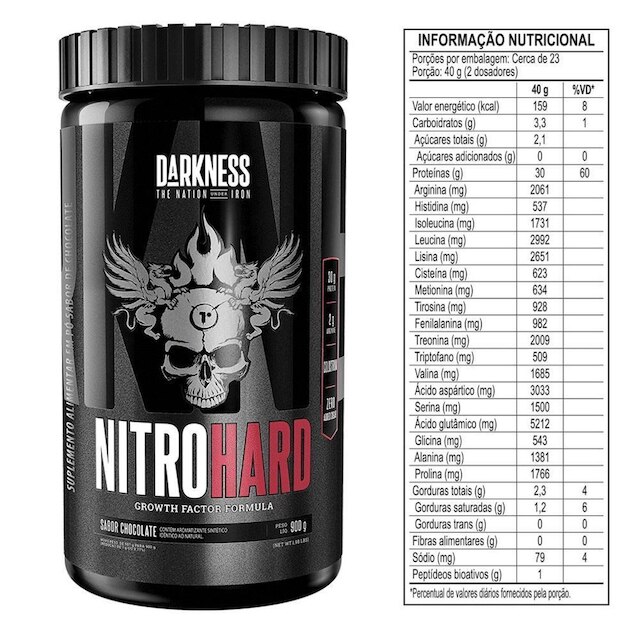 Nitro Hard Pote 900g