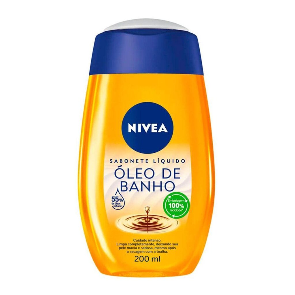 NIVEA Sabonete Líquido Óleo de Banho 200ml