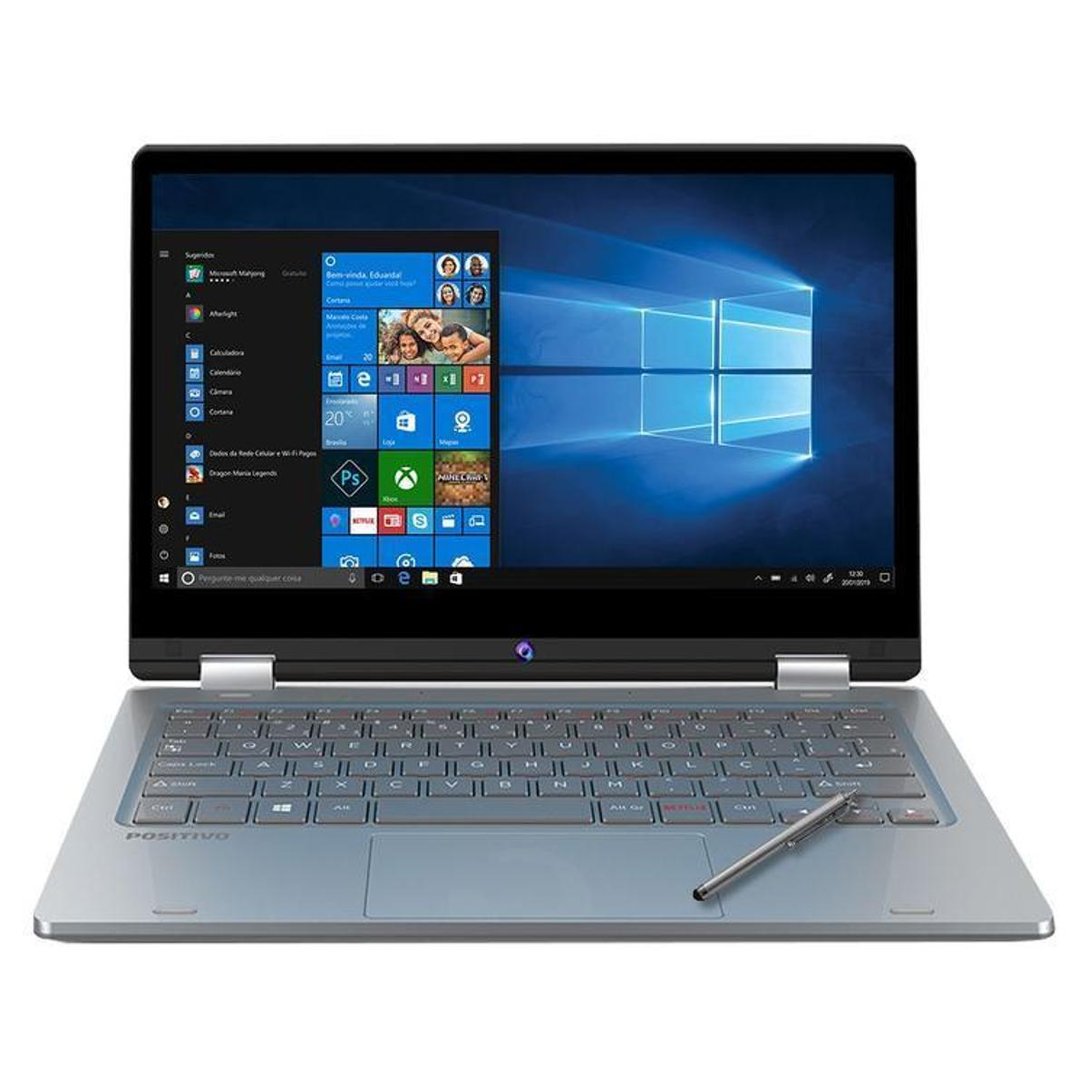 Notebook 2 em 1 Positivo Duo C464C Intel Celeron Cinza Netshoes