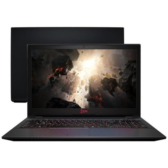 Notebook Gamer 2AM E550 Intel Core i5 8GB 256GB - SSD 15,6” Full HD IPS NVIDIA GTX 1050 Windows 10 - Cinza