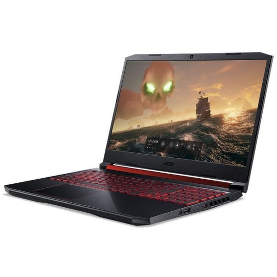 Notebook Gamer Acer AN515-54-79YX CI7 512GB 16GB GTX 1650 - Preto