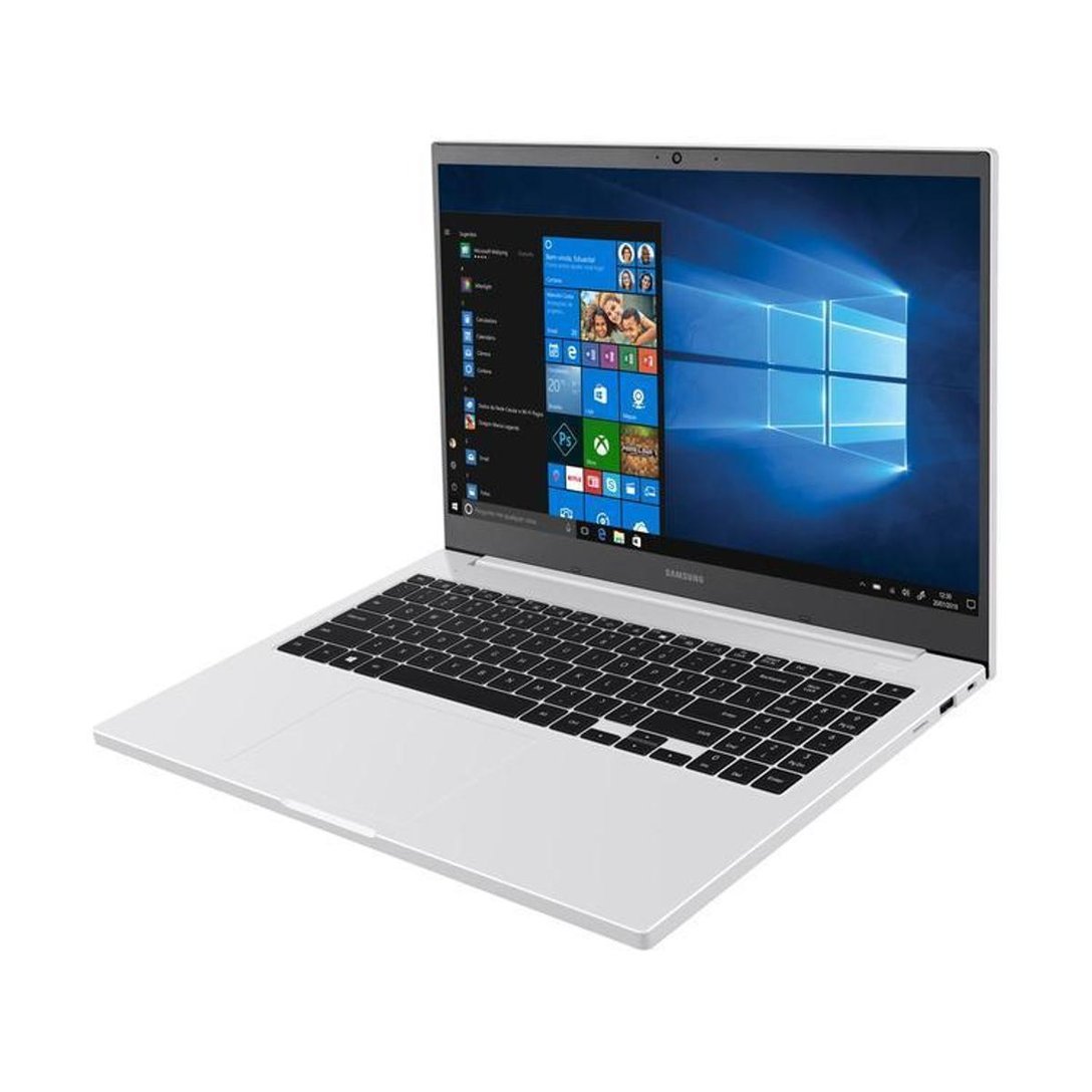 Notebook Samsung Book NP550XDAKT2BR Intel Core i3 Branco Netshoes