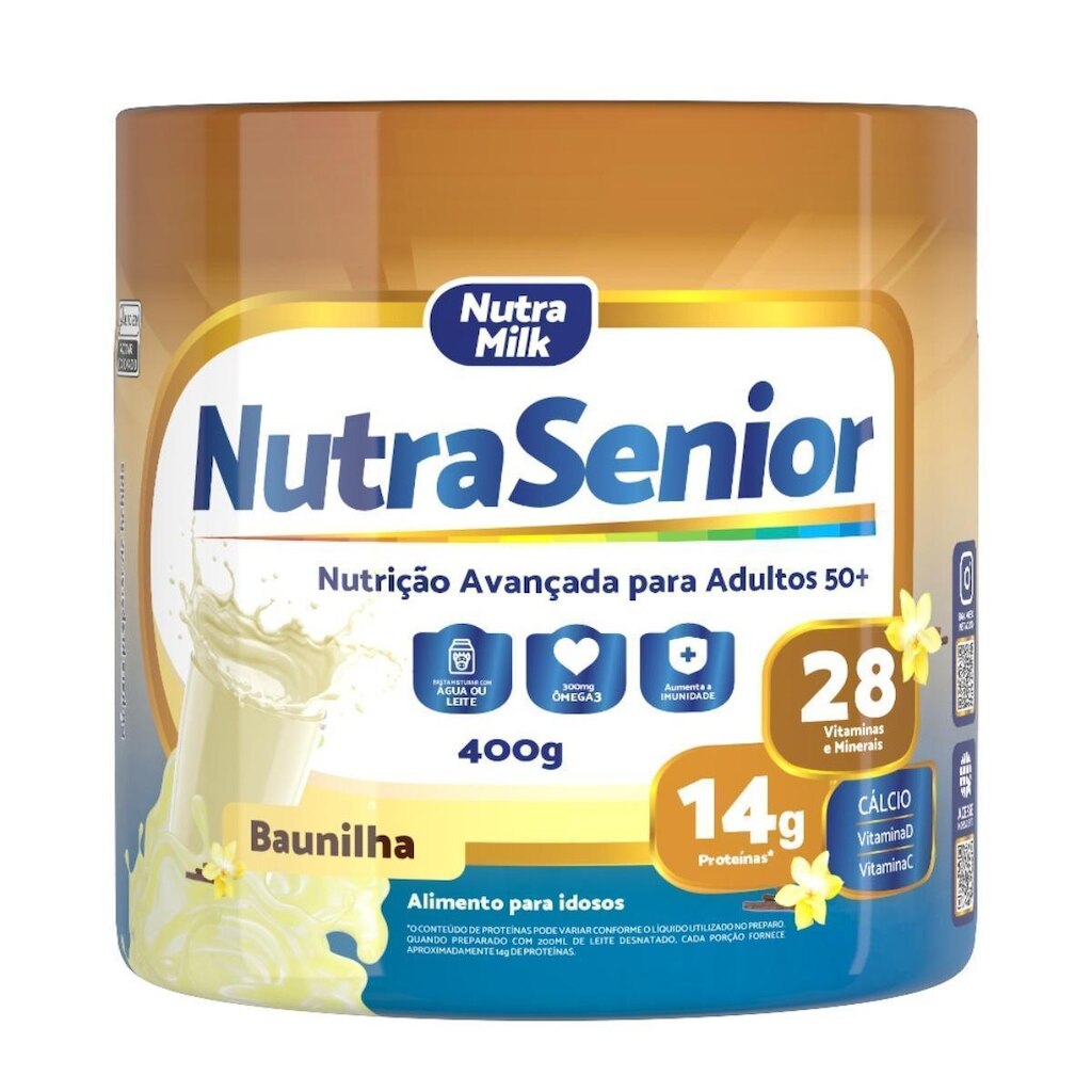 Nutra Senior 50+ 400g Suplemento Aliementar com 28 Vitaminas e Minerais