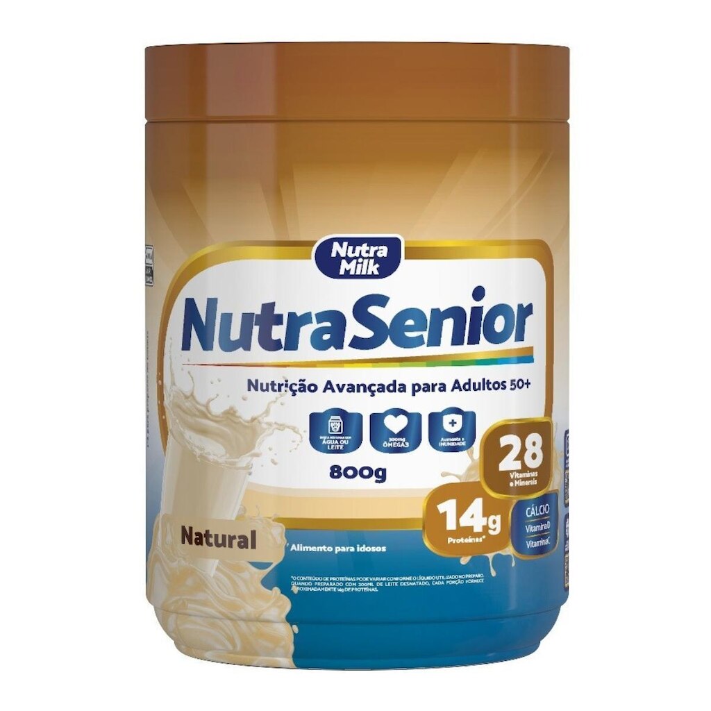 Nutra Senior 50+ 800g Suplemento Aliementar com 28 Vitaminas e Minerais
