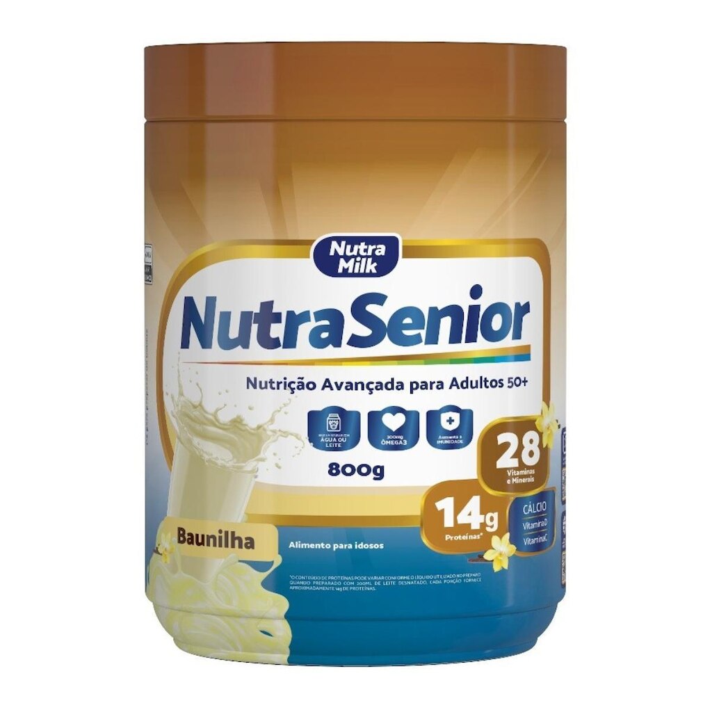 Nutra Senior 50+ 800g Suplemento Aliementar com 28 Vitaminas e Minerais