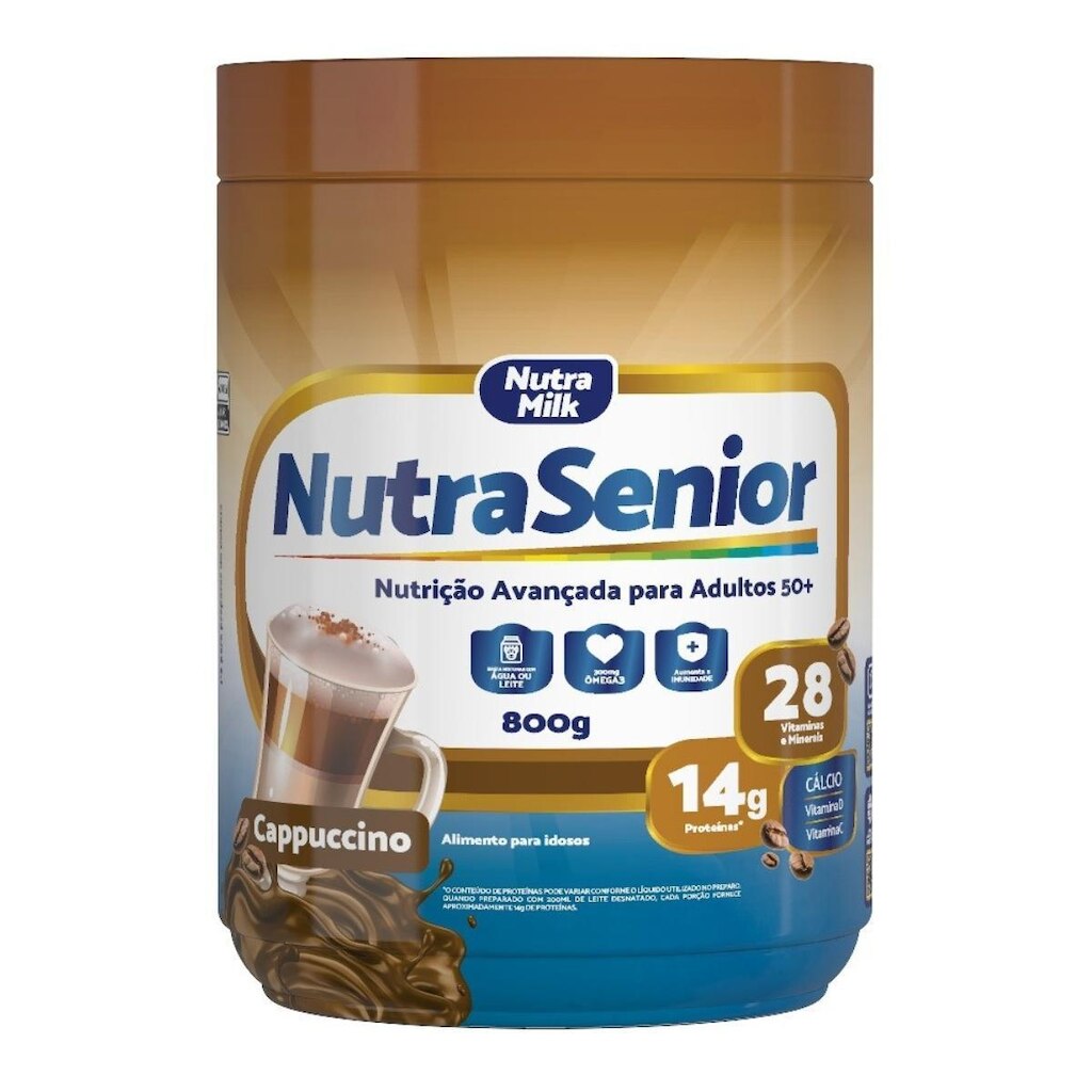 Nutra Senior 50+ 800g Suplemento Aliementar com 28 Vitaminas e Minerais