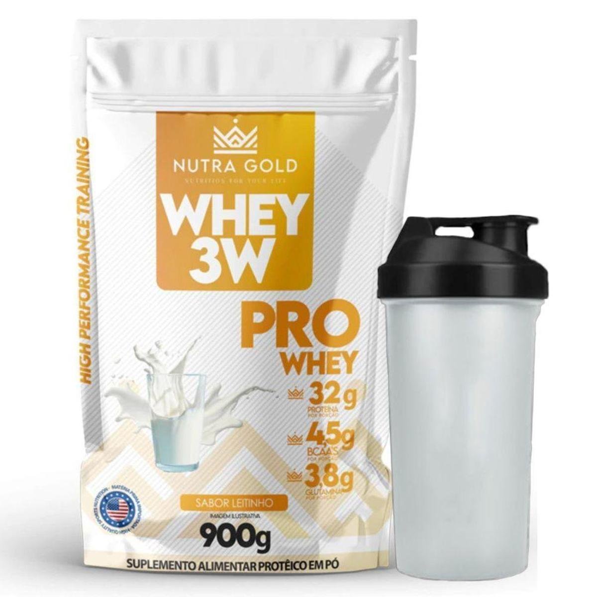 Nutra Whey Pro 3w Leitinho 900g