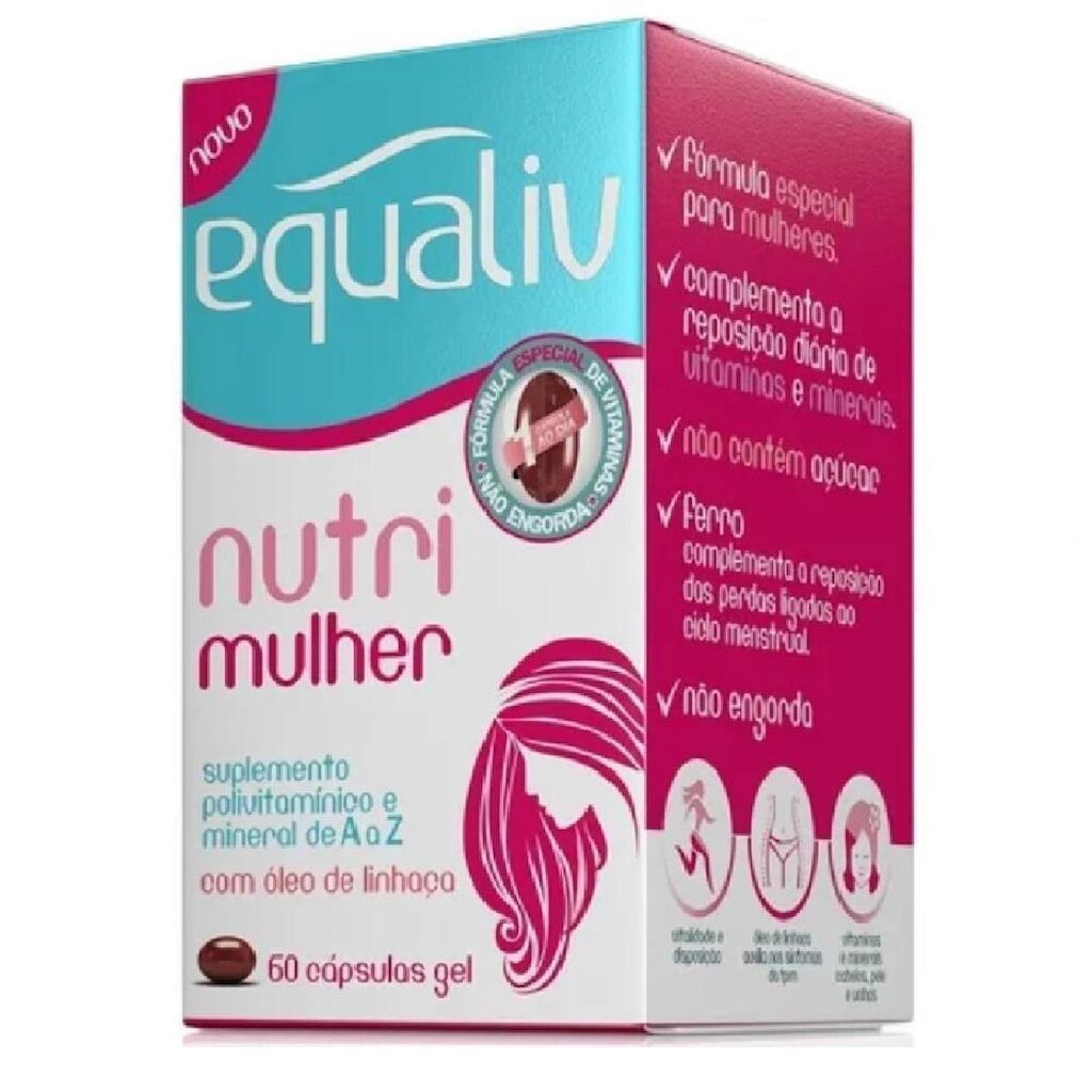 Nutri Mulher - 60 Cápsulas - Equaliv