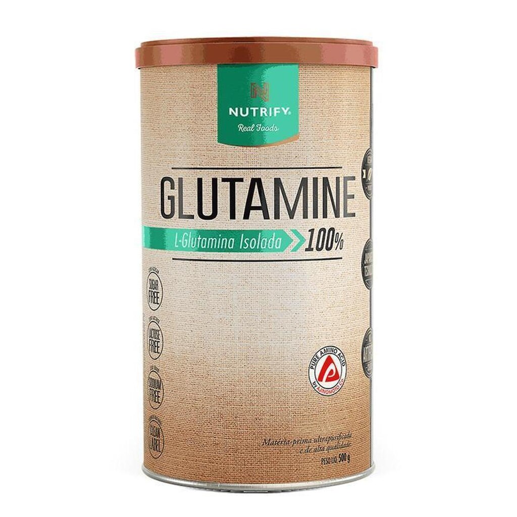 Nutrify Glutamine L-Glutamina Isolada 500g