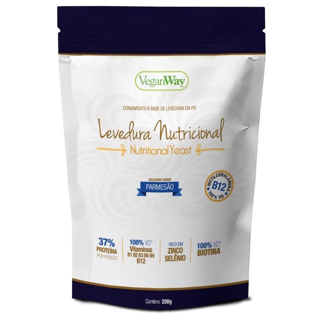 Nutritional Yeast Sabor Parmesão 200g - Veganway