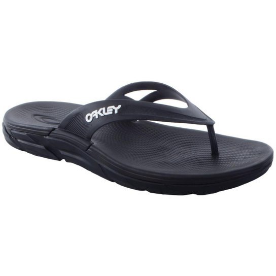Oakley Chinelo Masculino Oakley Rest Mark Black - Preto Menor preço em Oakley Chinelo Masculino Oakley Rest Mark Black - Preto