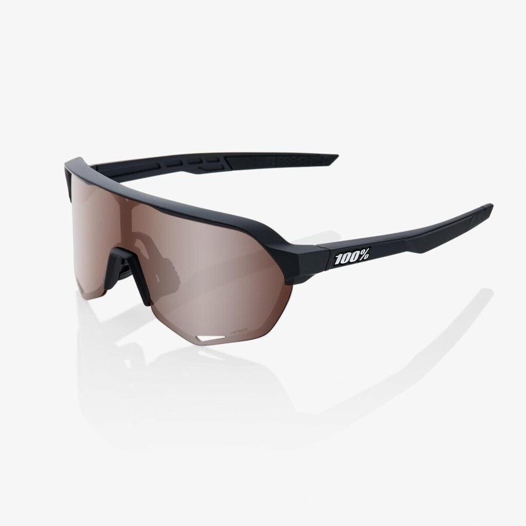 OCULOS 100% S2 - MATTE BLACK - SOFT GOLD MIRROR LENS