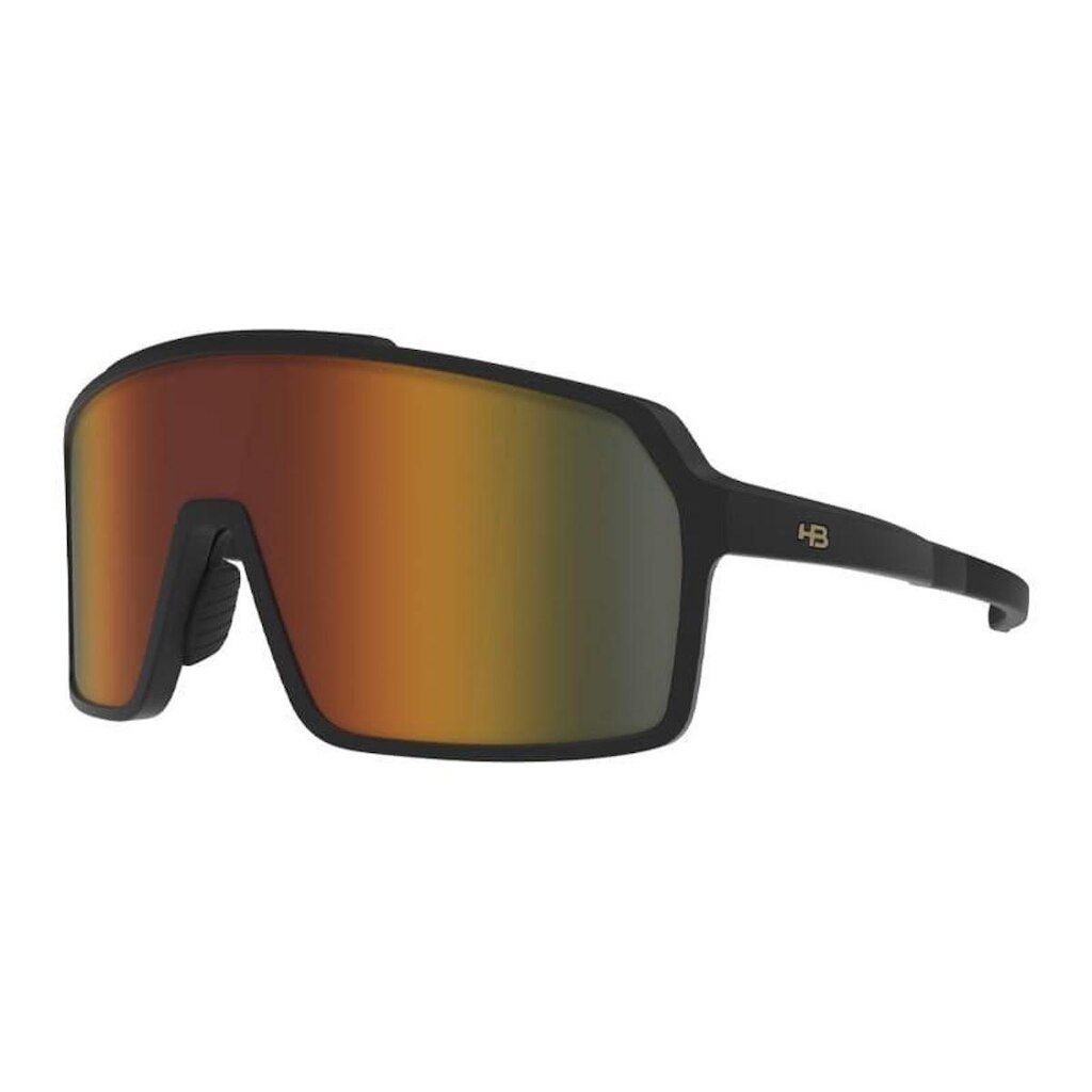 Óculos Ciclismo Hb Grinder Matte Black Orange Chrome