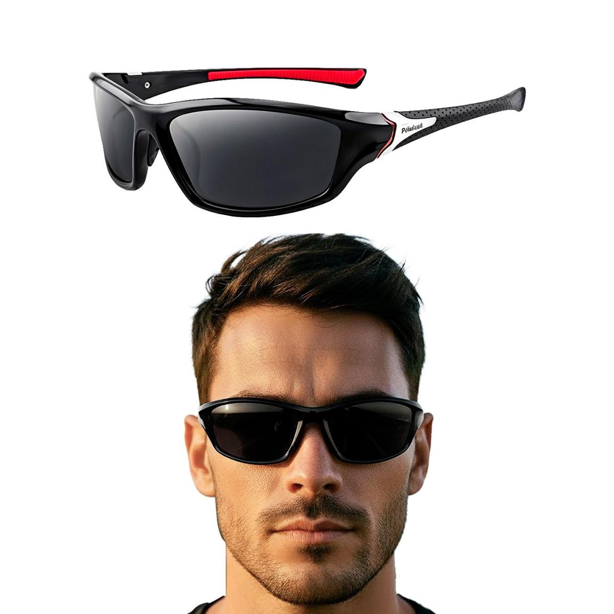 Óculos de Sol 20V Polarizado Ciclismo Menor preço em Óculos de Sol 20V Polarizado Ciclismo