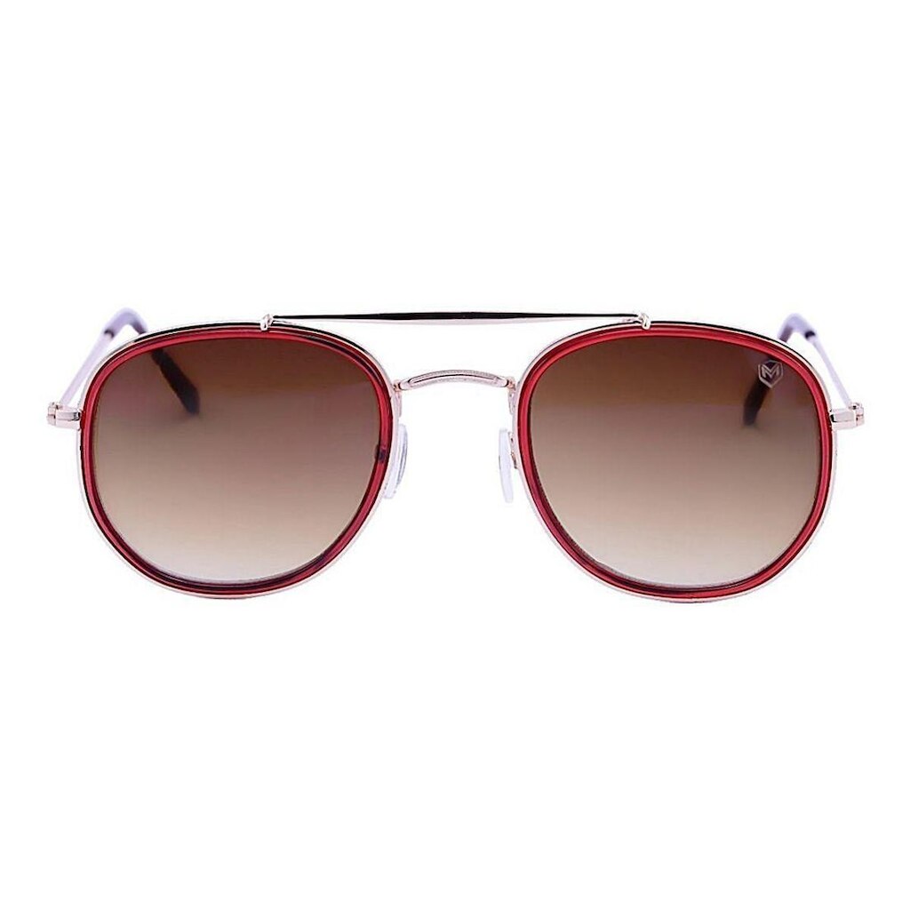 Óculos De Sol Aviador Retangular Metal/Acetato Mackage - Phenom