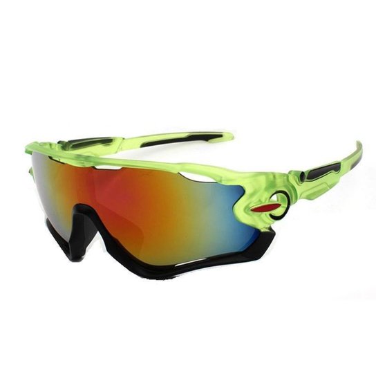 Óculos de Sol Boutique Ciclismo Esportivo BT Proteção Uv400 Masculino - Verde é ruim? Óculos de Sol Boutique Ciclismo Esportivo BT Proteção Uv400 Masculino - Verde é boa?