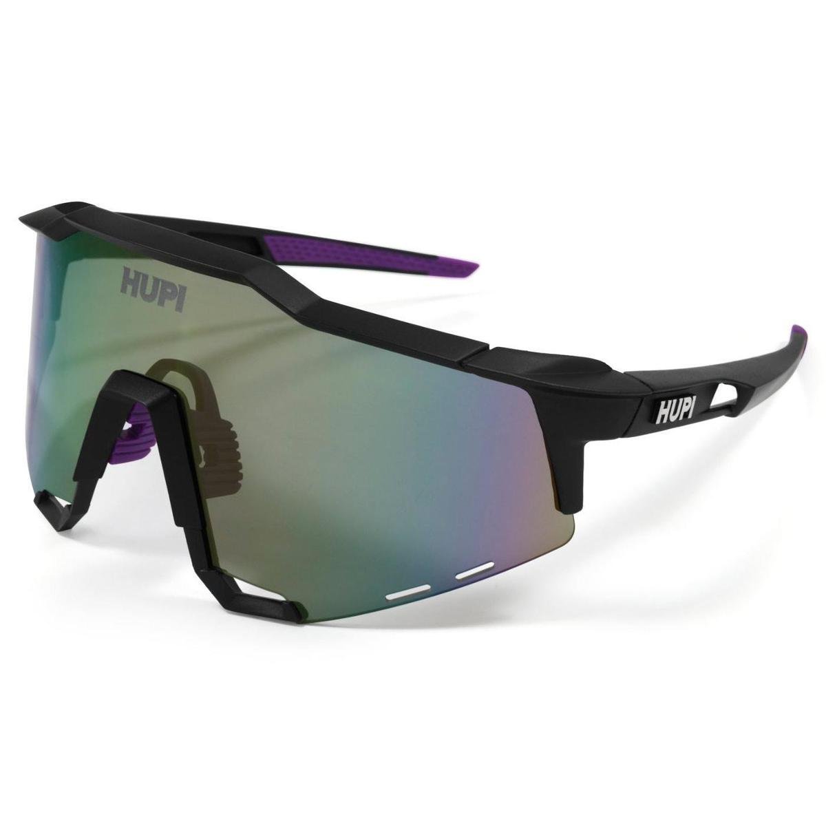 ÓCULOS DE SOL CICLISMO HUPI STELVIO PRETO E ROXO FOSCO Menor preço em ÓCULOS DE SOL CICLISMO HUPI STELVIO PRETO E ROXO FOSCO