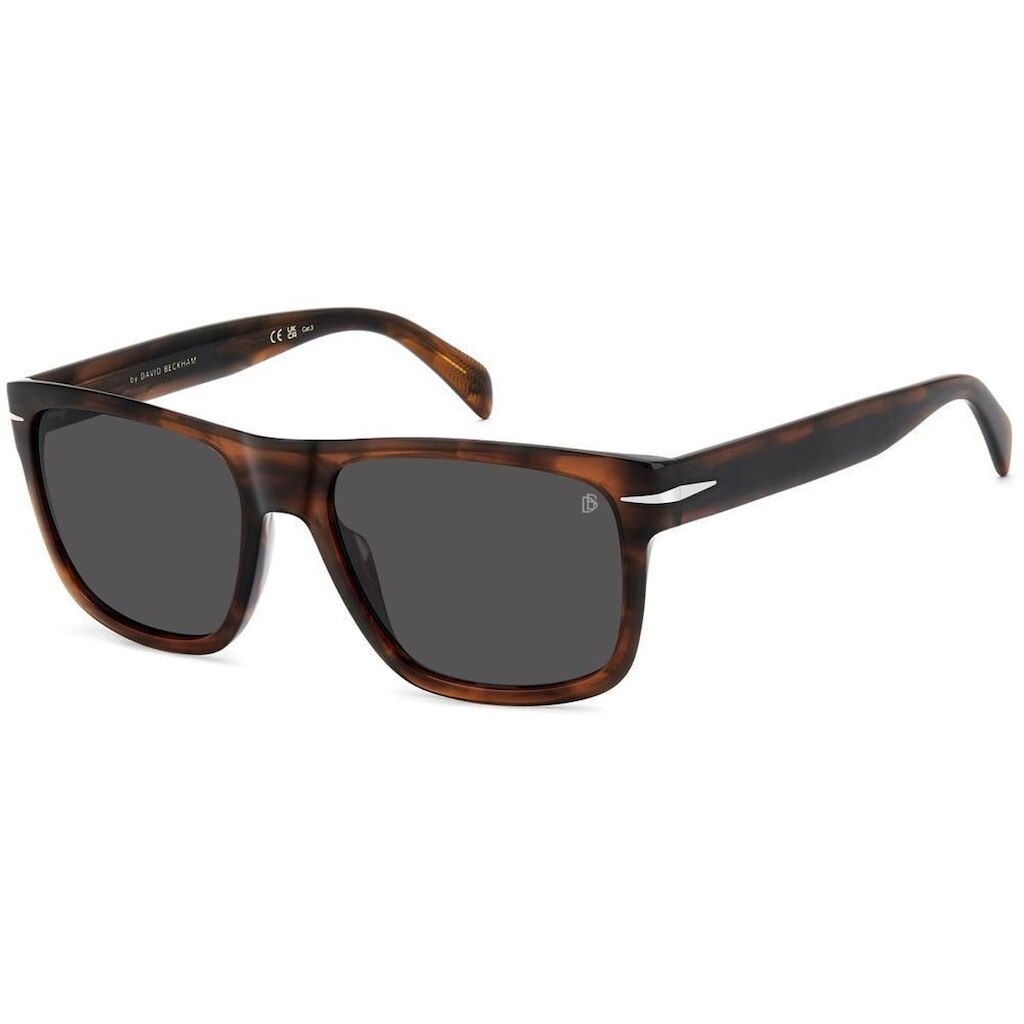 Óculos de Sol David Beckham Db 7150/S EX4 - Marrom Horn 57