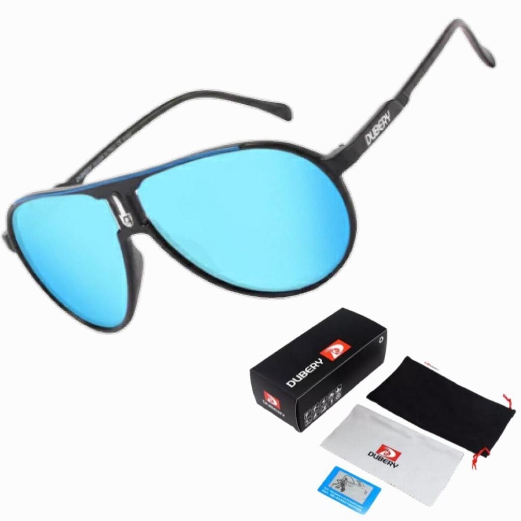 Óculos De Sol Dubery Polarizado Aviador Uv400