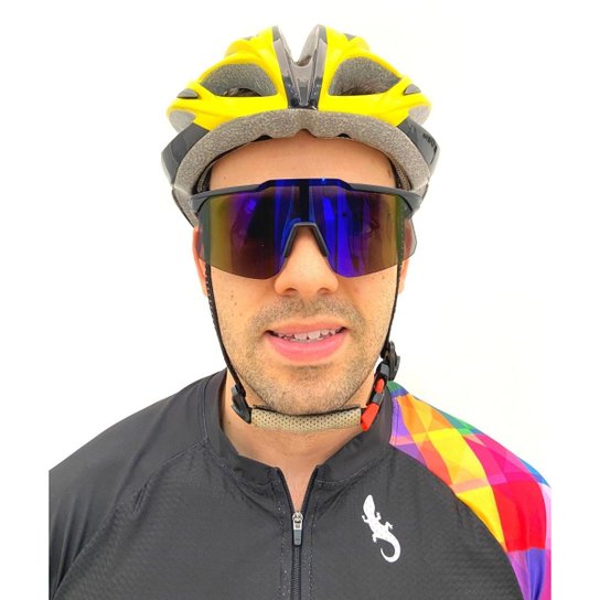 Óculos De Sol Esportivo Feminino Masculino Ciclismo Mtb Uv