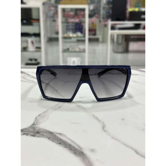 Óculos de Sol Evoke Bionic Alfa D01 Blue Shine Black Silver