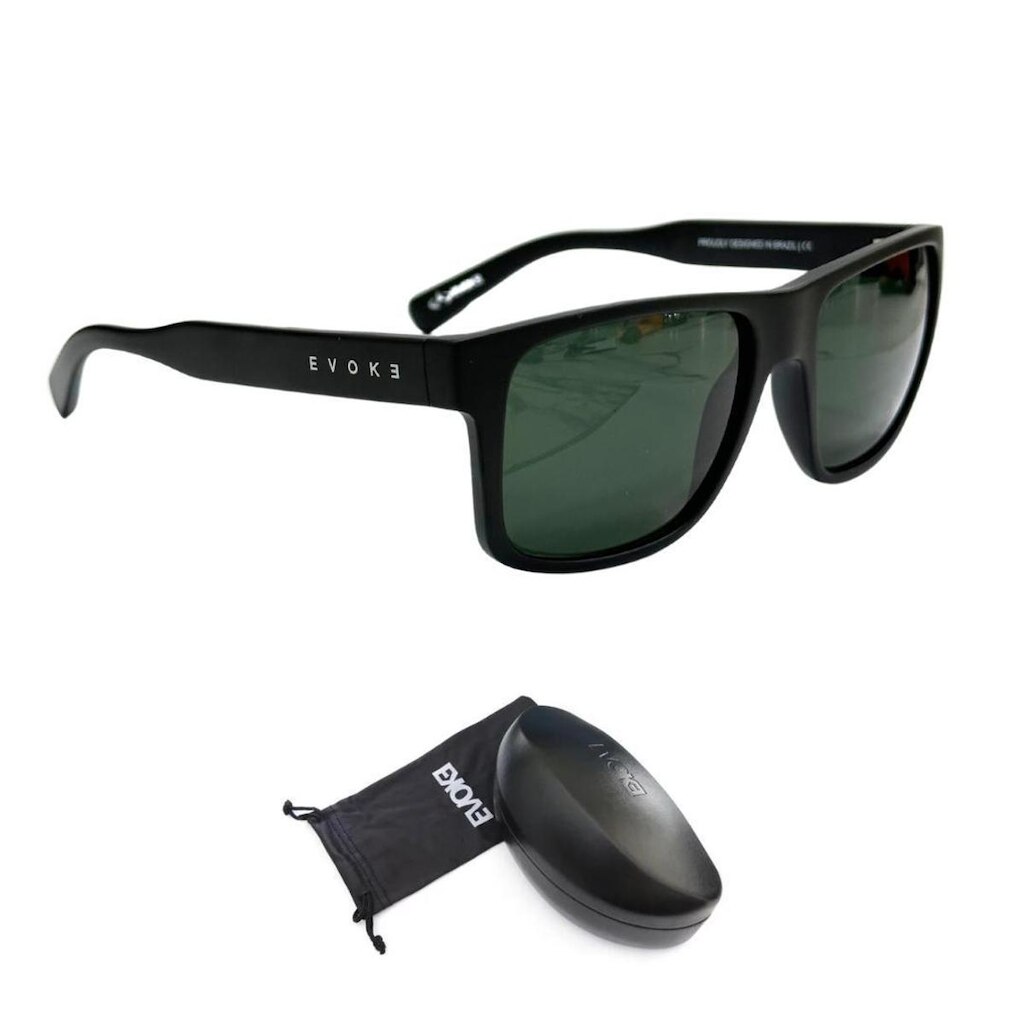 Óculos de sol Evoke For You DS12 BR13 Black Matte G15 Total