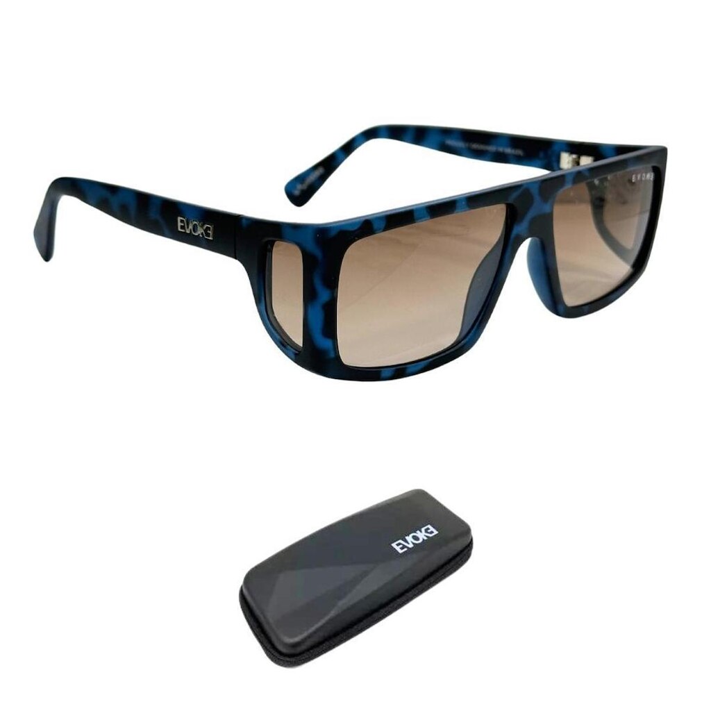 Óculos de Sol Evoke New B Side BRD21 Blue Camouflaged Brow