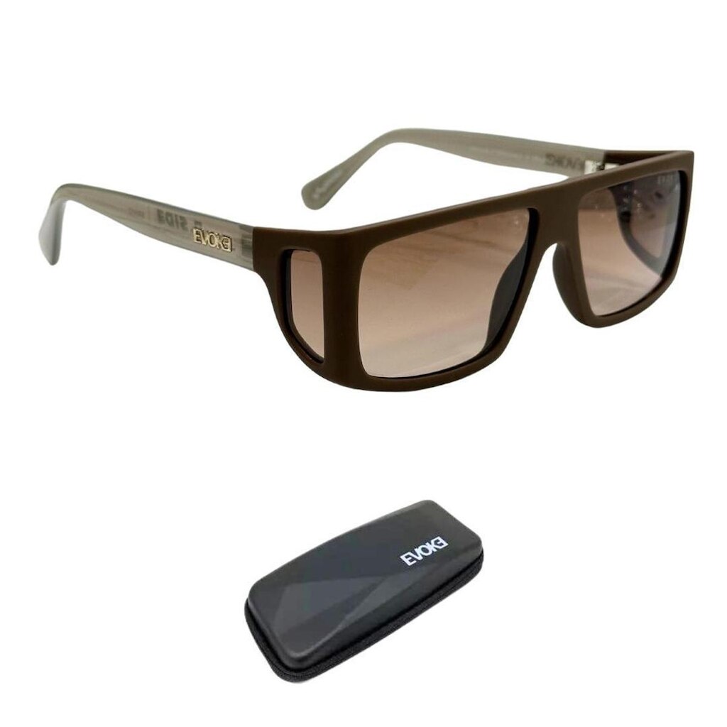 Óculos de Sol Evoke New B Side BRH12 Crystal Brown Gradient