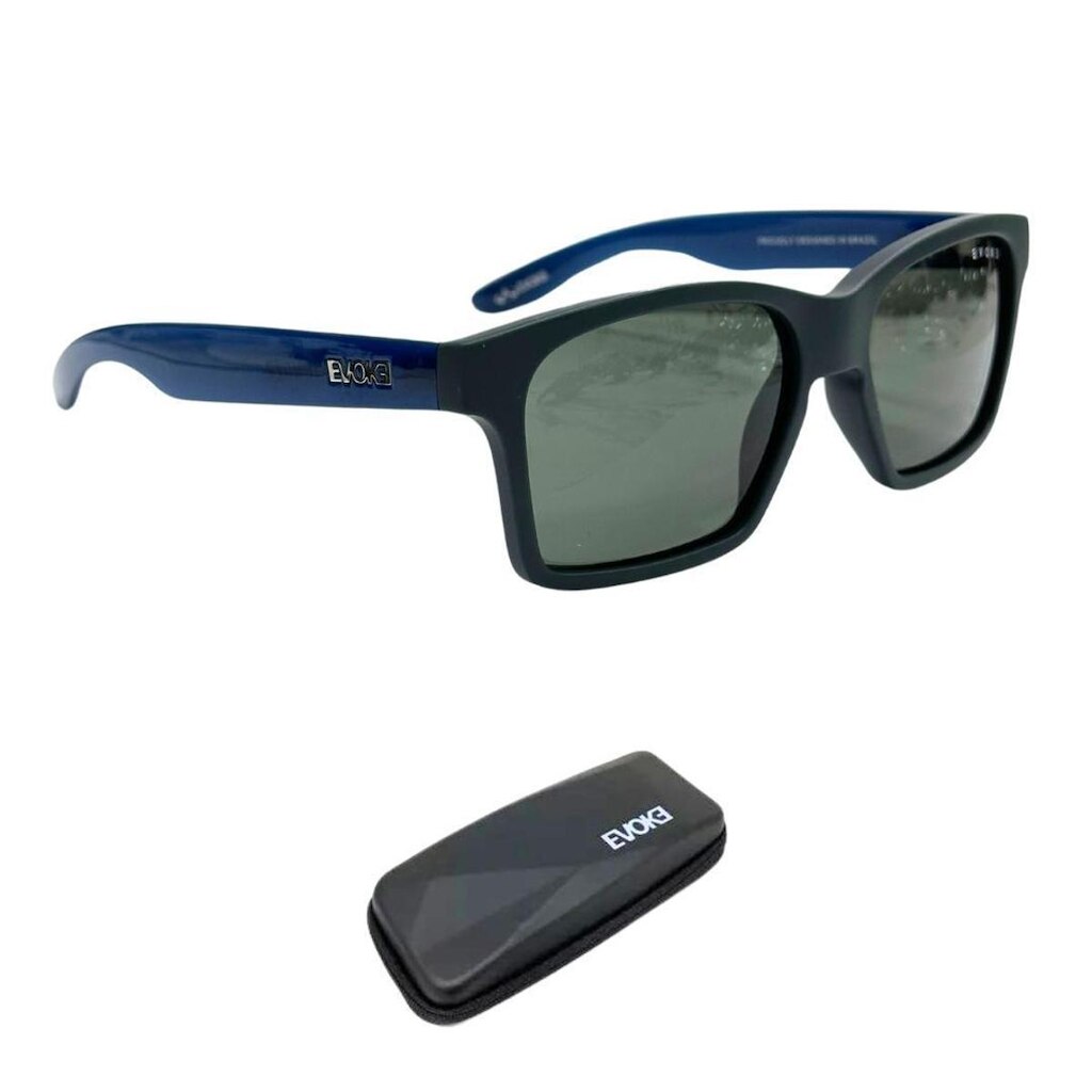 Óculos de Sol Evoke New Thunder BRH12 Blue Shine Matte Total