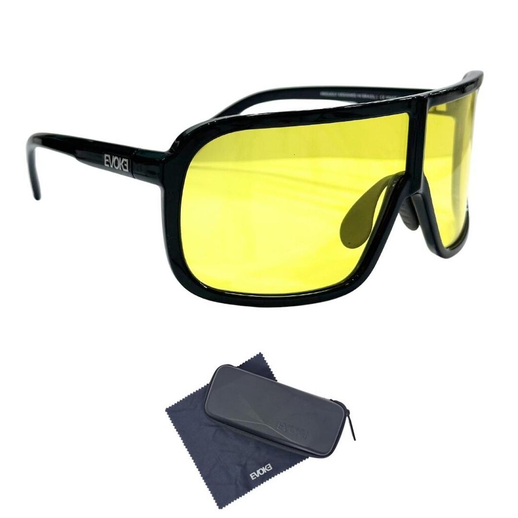 Óculos de Sol Evoke Nosedive A02 Midnight Shine Silver Total