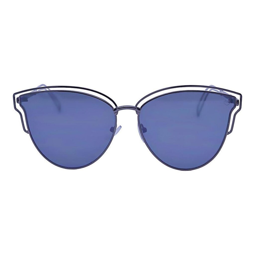 Óculos De Sol Feminino Gateado Oversized Metal Mackage - Alexandra