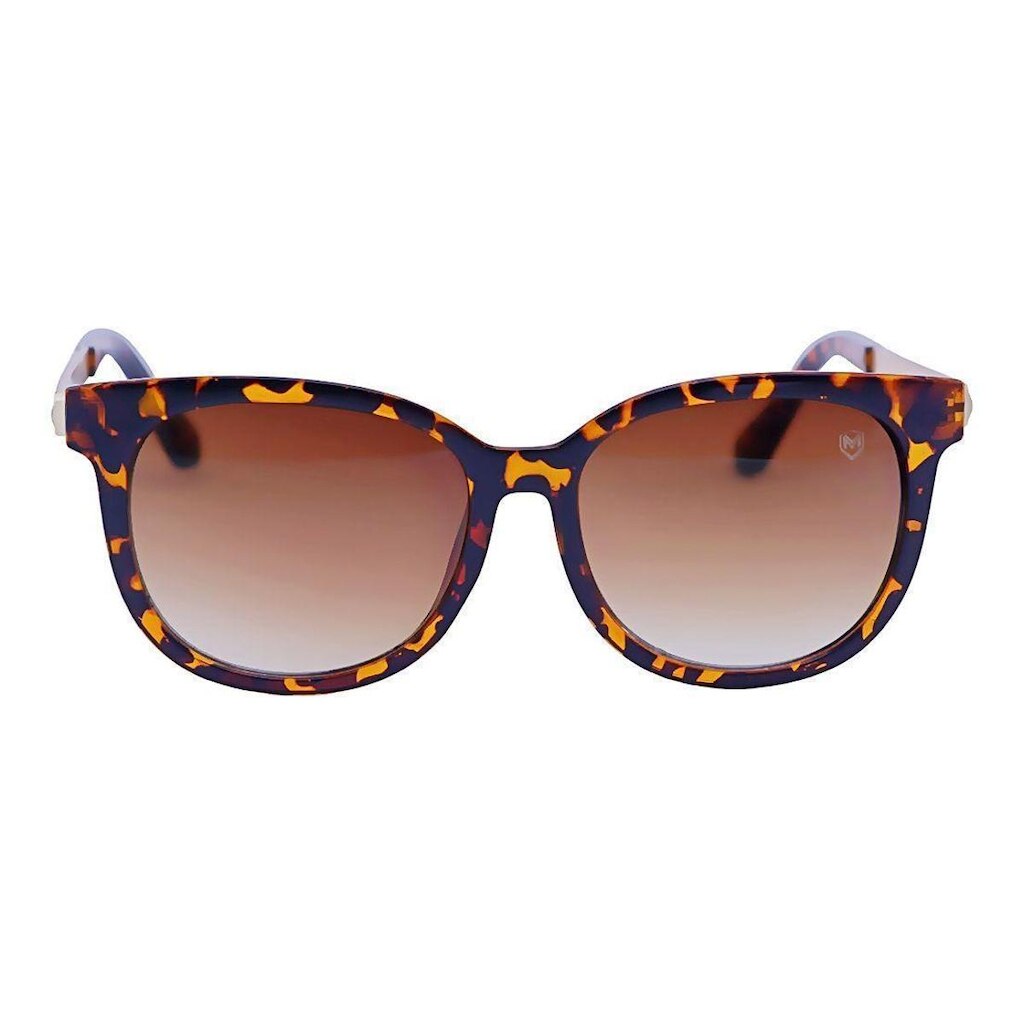 Óculos de Sol Feminino Oval Gateado Acetato/metal Mackage - Daphne